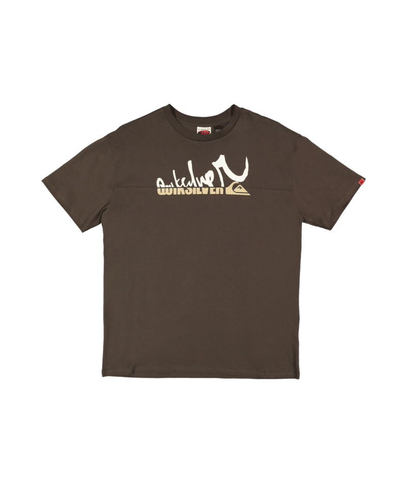 Quiksilver Yg Spliced Ss in BLACK OLIVE