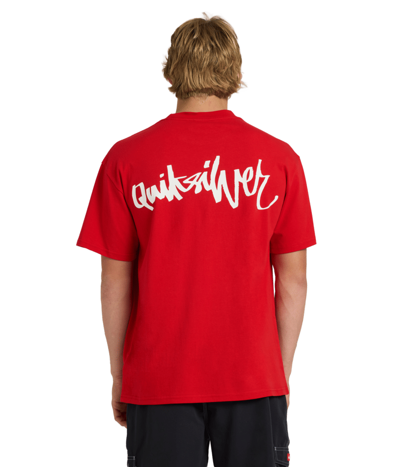 Quiksilver Yg Spray Ss Tee in SALSA