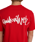 Quiksilver Yg Spray Ss Tee in SALSA