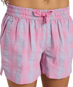 Roxy Rg Phoebe Check Short in FUCHSIA PINK