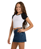 Roxy Rewind Me Tee in WHITE