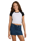 Roxy Rewind Me Tee in WHITE