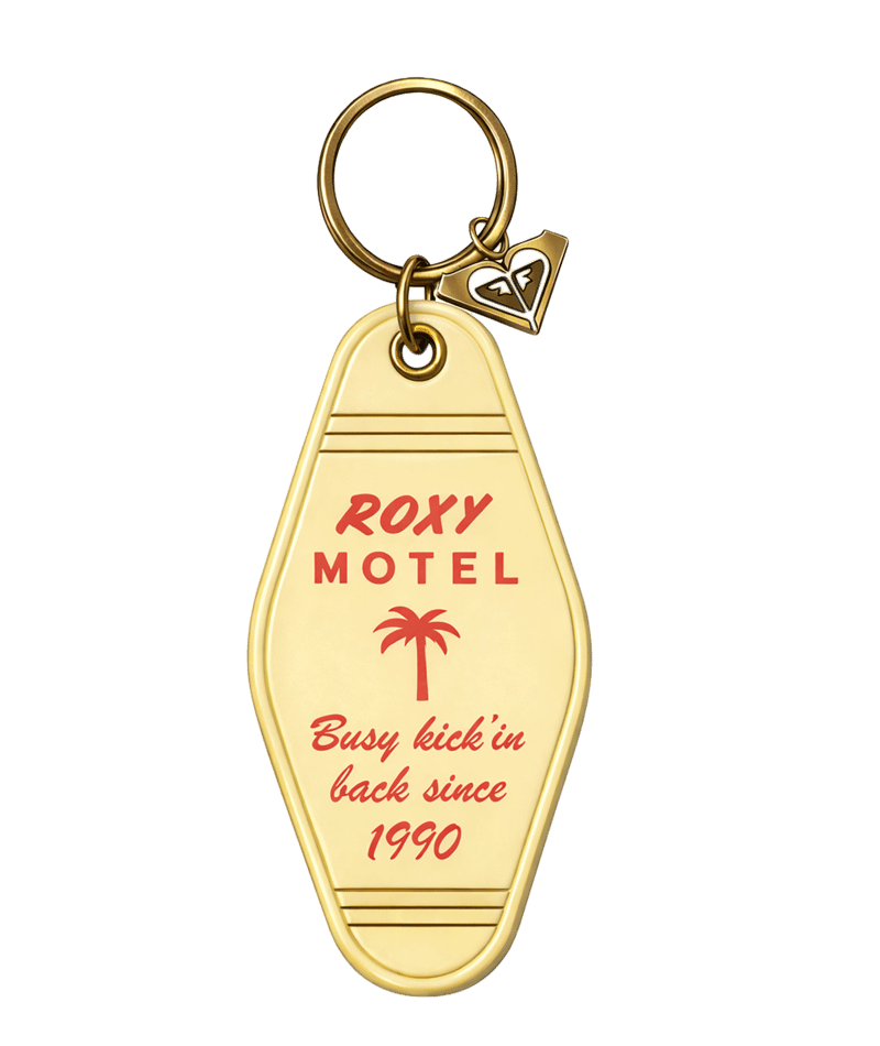 Roxy High Tide Keyring in LEMON DROP
