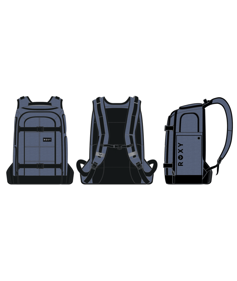 Roxy Supply Backpack in BIJOU BLUE