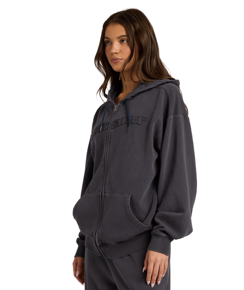 Roxy This Way Zip Thru in PHANTOM