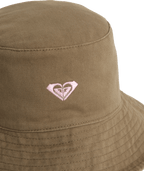 Roxy Wahine Bucket Hat in DARK GREEN