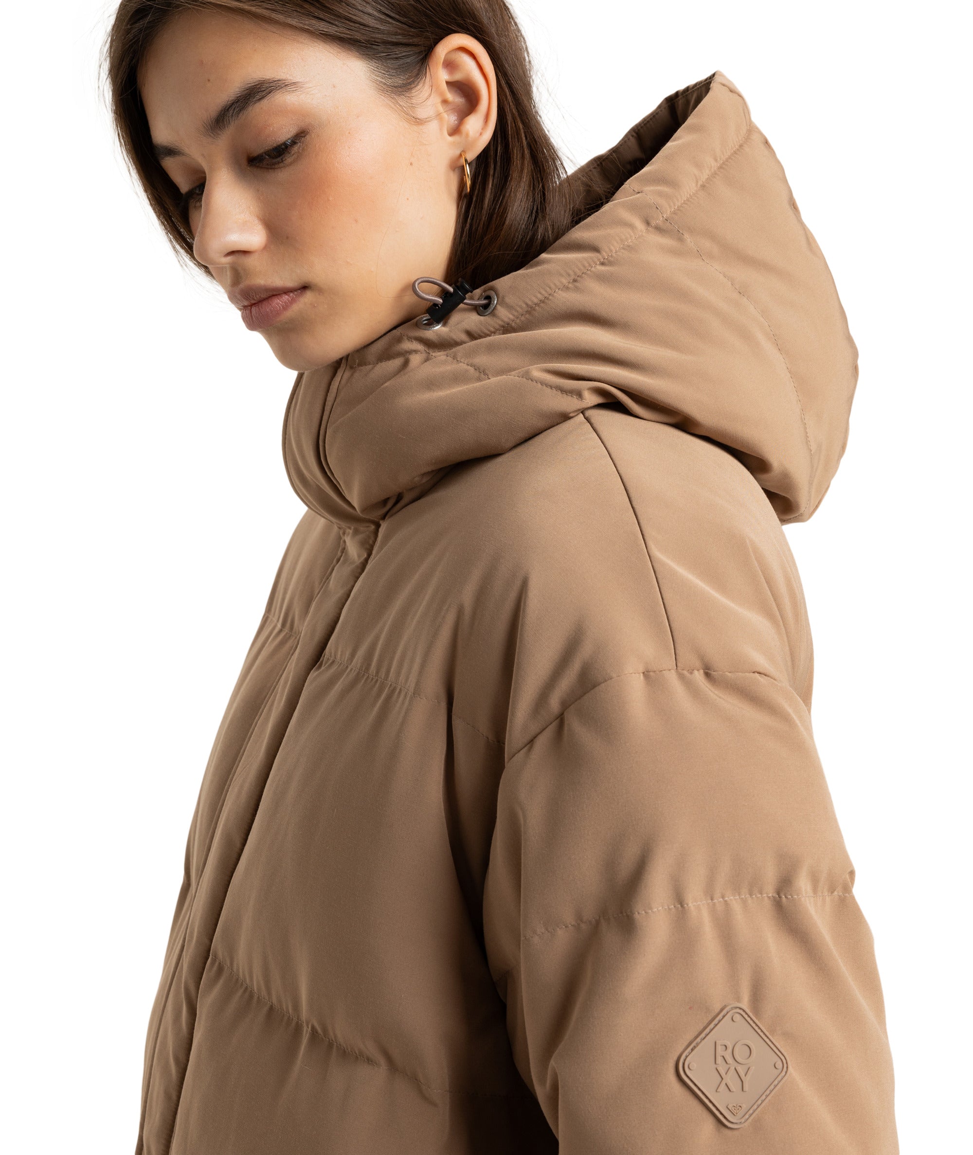 Roxy Ocean Ways Puffer in PORTABELLA
