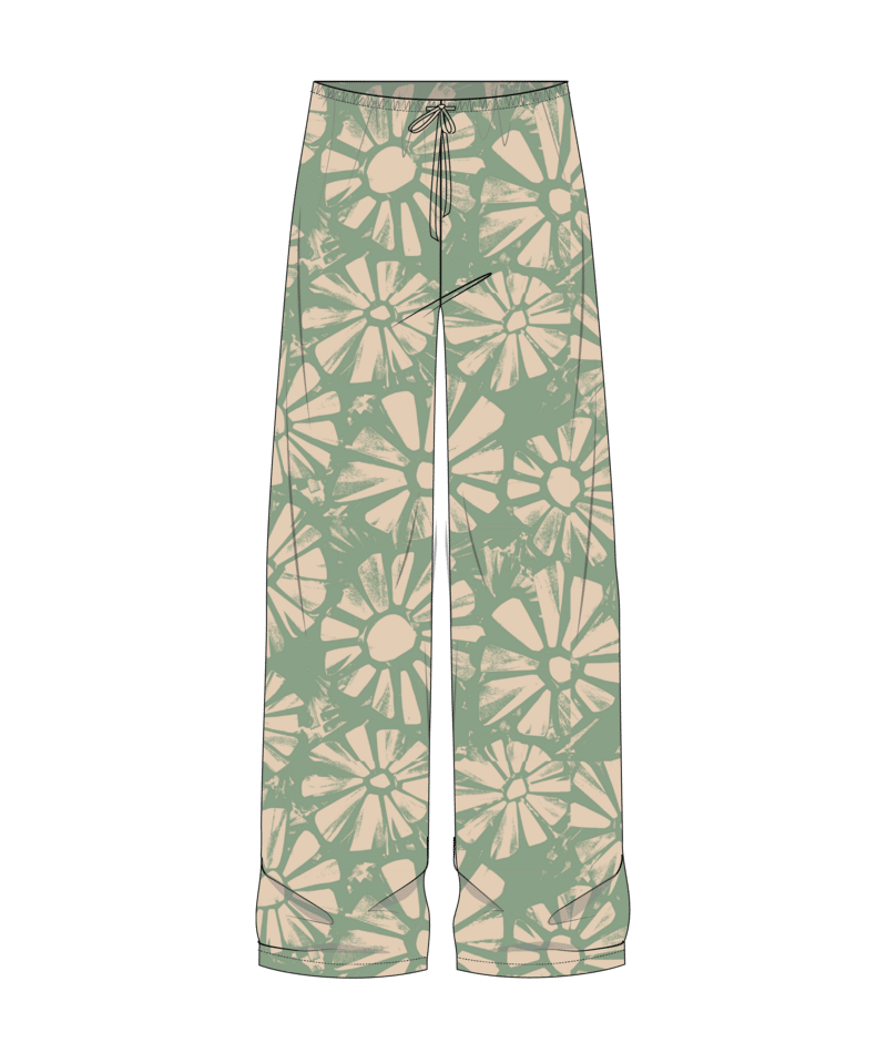 Roxy Suntribe Pant in MATCHA
