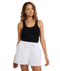 Roxy Place To Be Short in WHITE