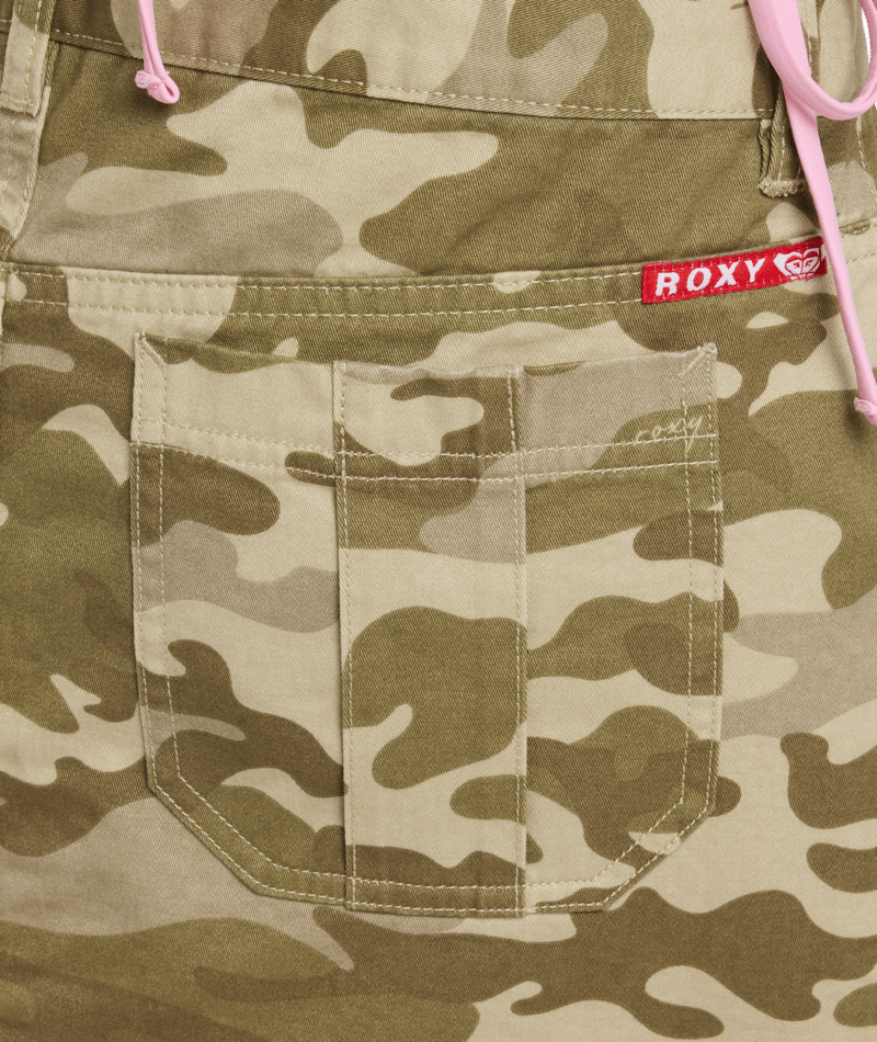 Roxy Off Shore Skirt in DARK GREEN