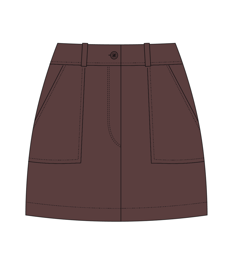 Roxy Close To You Skort in JAVA