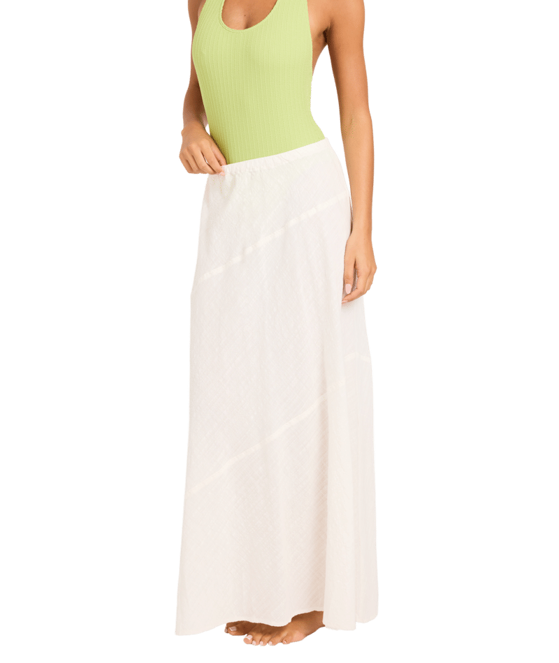 Roxy Maria Maxi Skirt in CLOUD DANCER