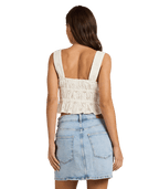 Roxy Lucky One Sunset Mist Top in COCONUT MILK