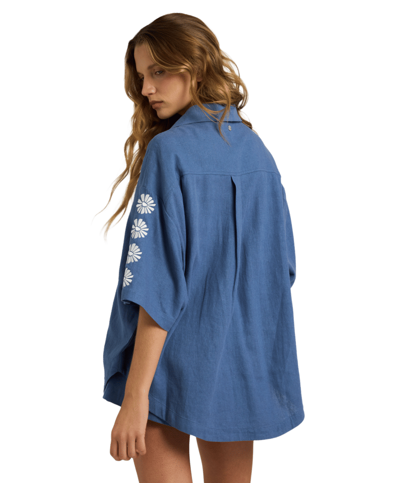 Roxy Sun Kissed Shirt in BIJOU BLUE