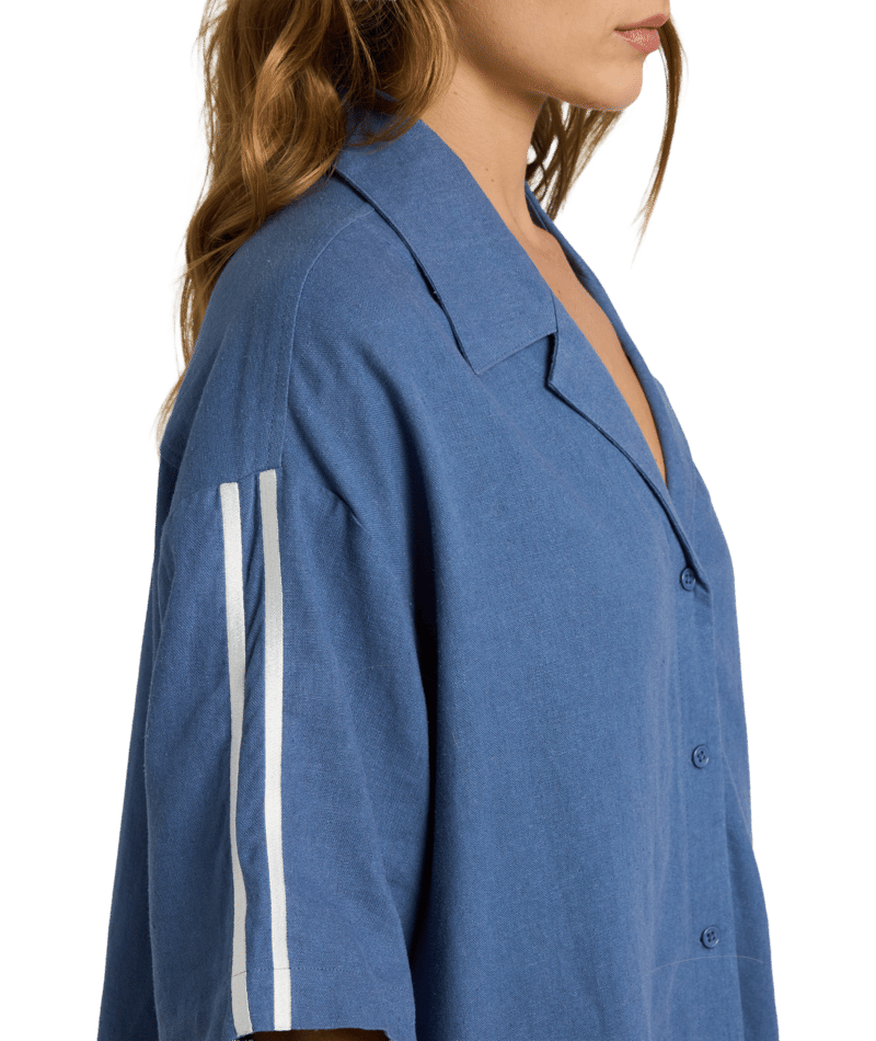 Roxy Sun Kissed Shirt in BIJOU BLUE