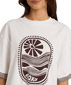 Roxy Sunscape Tee in COCONUT MILK