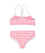 Roxy Super Star Bralette Set in PINK CARNATION SUPER STAR TW