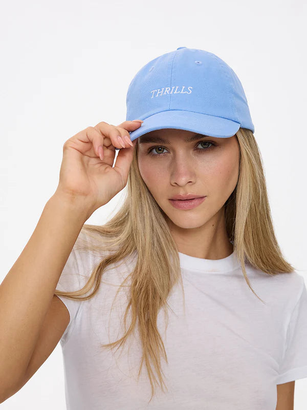 Thrills Co Vivid Dreams 6 Panel Cap - Cornflower Blue