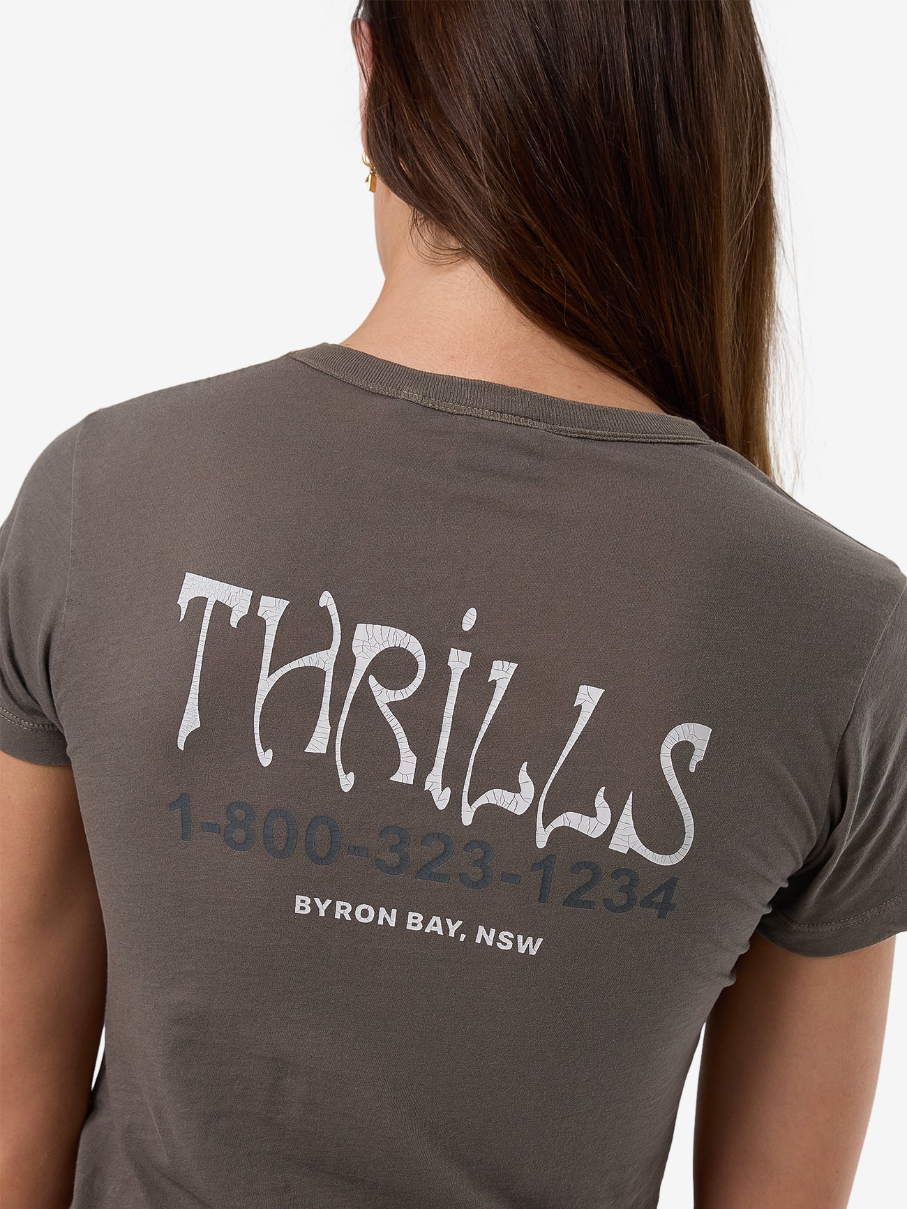 Thrills Decisions Boy Tee - Charcoal Rose in Charcoal Rose