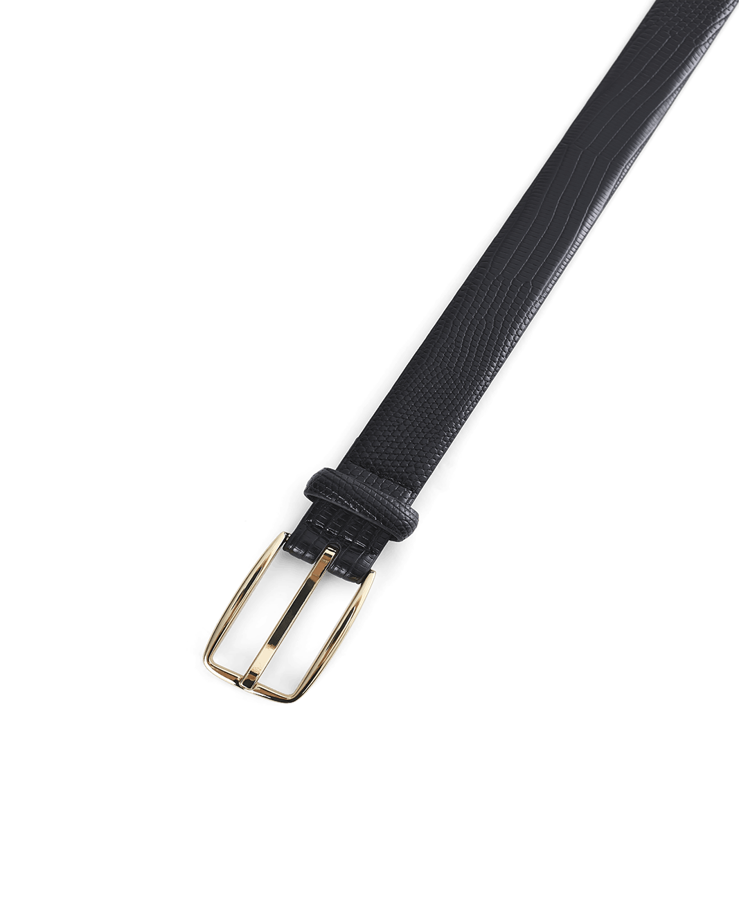 Billini HELENA BELT in BLACK LIZARD-GOLD