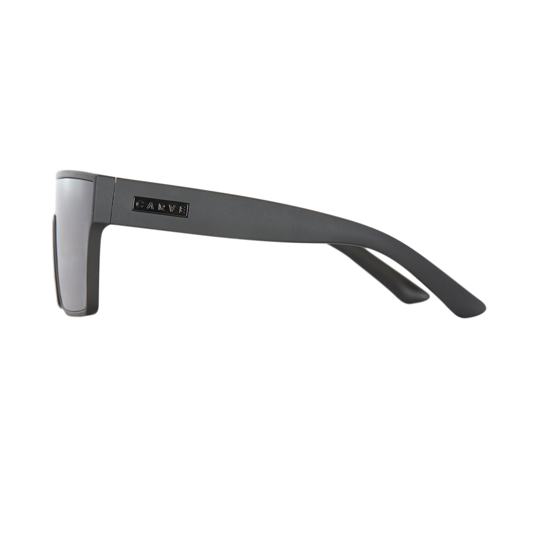 Carve Voodoo - Matte Black Frame Grey Lens in Single