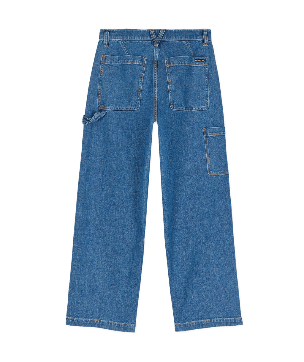 Volcom Boys 8-16 Kraftsman II Denim Jeans in Bold Blue