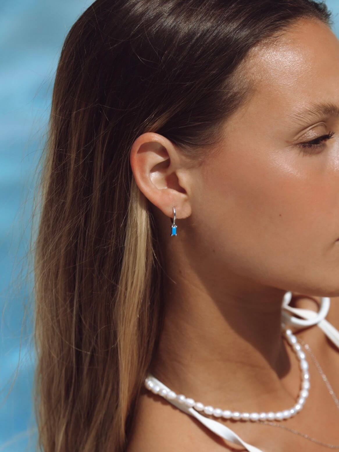 Malakai The Label Oceana Hoops in 18k Gold in Default Title