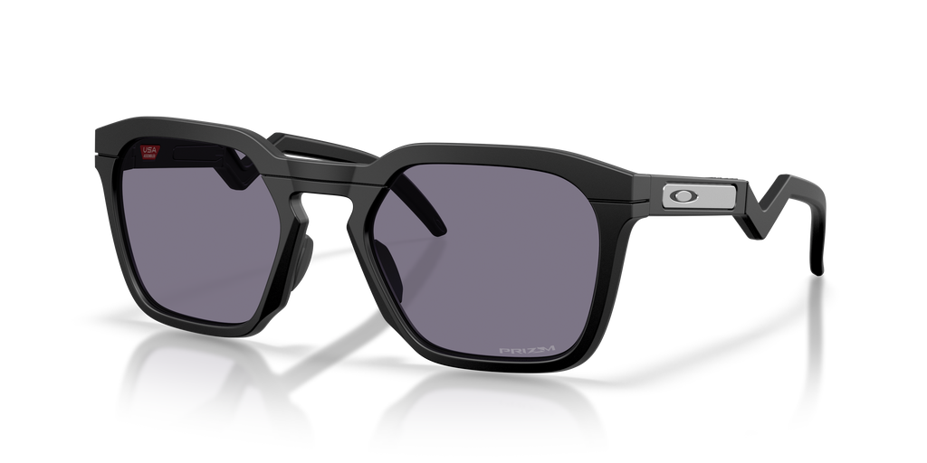Oakley HSTN SQ MATTE BLACK PRIZM GREY in Matte Black