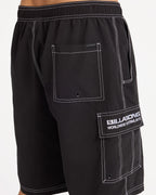 Billabong Mens Throw On 22" Boardshorts in Black
