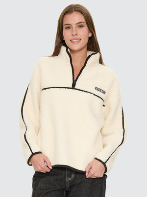 Thrills Co All Star Sherpa Fleece - Cream in Cream