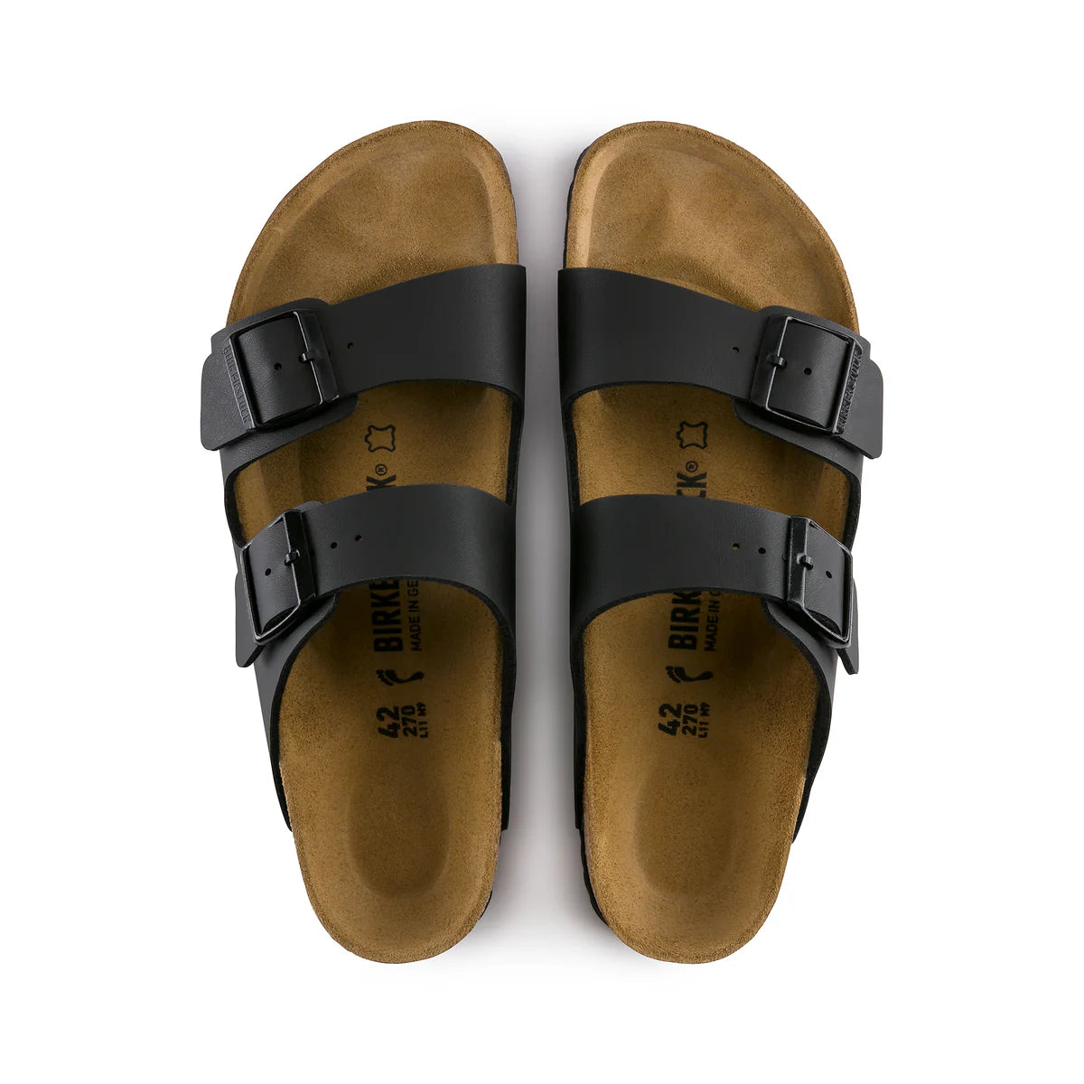 Birkenstock Arizona Black Birko-Flor Narrow