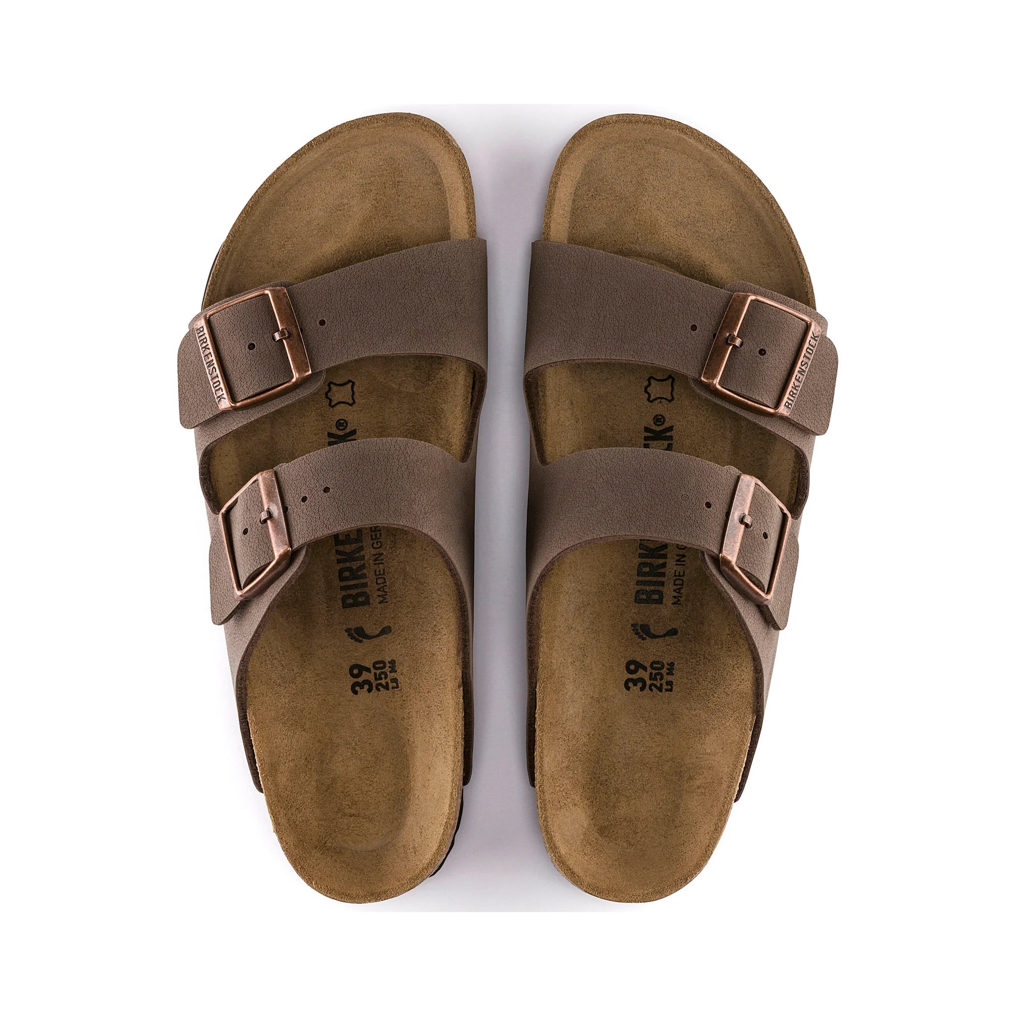 Birkenstock Arizona Kids Mocca Birkibuc Narrow