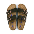 Birkenstock Arizona Sfb Mocca Suede Leather Regular