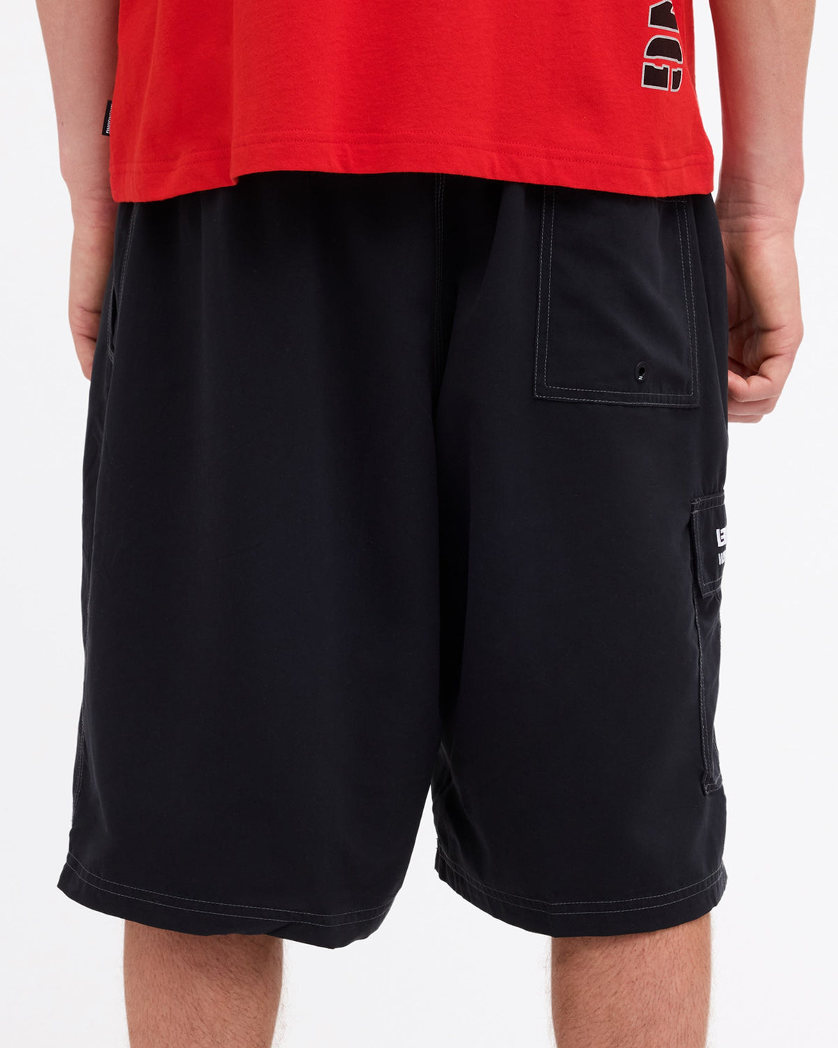 Billabong Mens Throw On 22" Boardshorts in Black