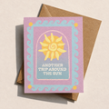 Birthday sun card | Another trip around the sun | Beach card