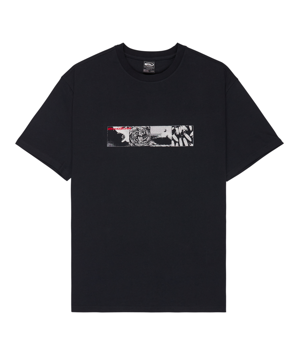 Quiksilver Mens Mercury Vortex T-Shirt in Black