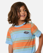 Rip Curl Ocean Party Stripe Tee - Kids in Multico