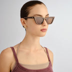 Le Specs VELODROME COCOA in BROWN MONO POLARIZED