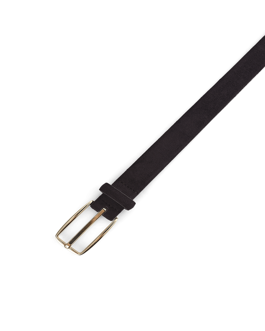 Billini HELENA BELT in DARK CHOCOLATE SUEDE-GOLD
