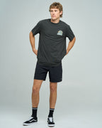 The Mad Hueys CAT FISHED | SS TEE in VINTAGE BLACK