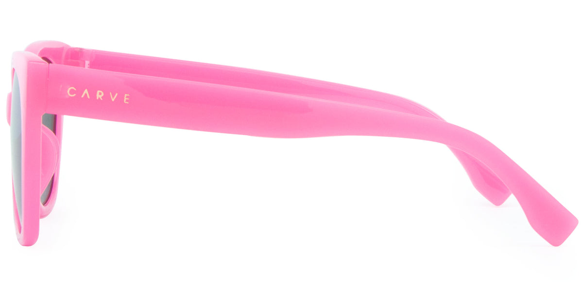 Carve uma gloss flamingo pink grey lens in Single