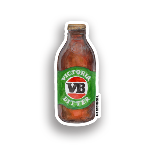 Big Bite Studios Vb Waterproof Sticker — By Big Bite Studios in Single