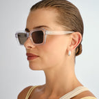 Le Specs IMPOSSIBLE CLEAR in GREEN MONO