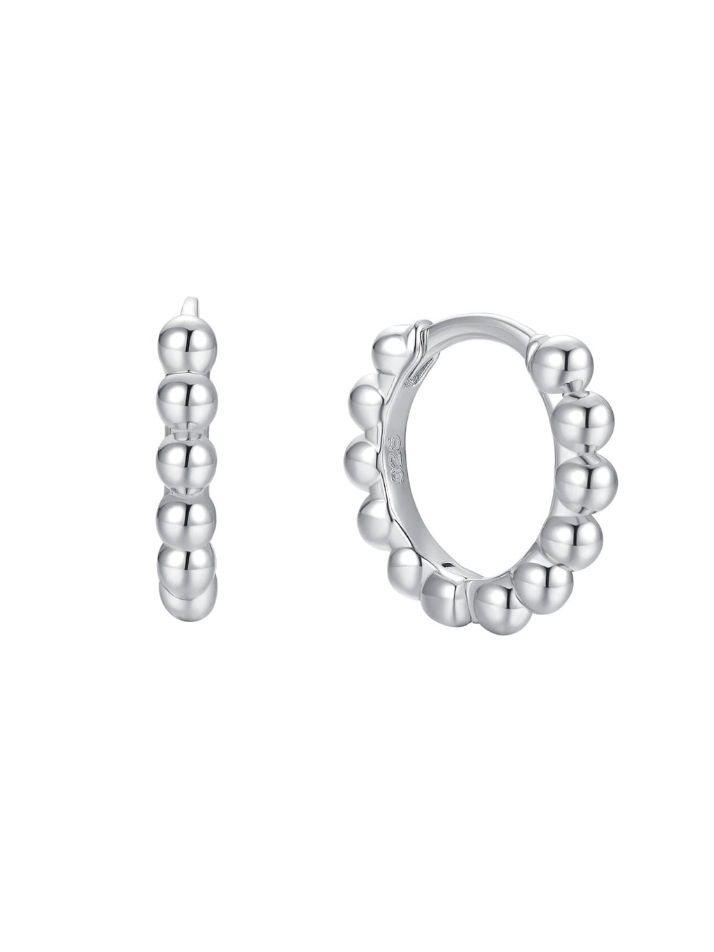 Malakai The Label Kauai Sun Big Hoops in Sterling Silver in Default Title
