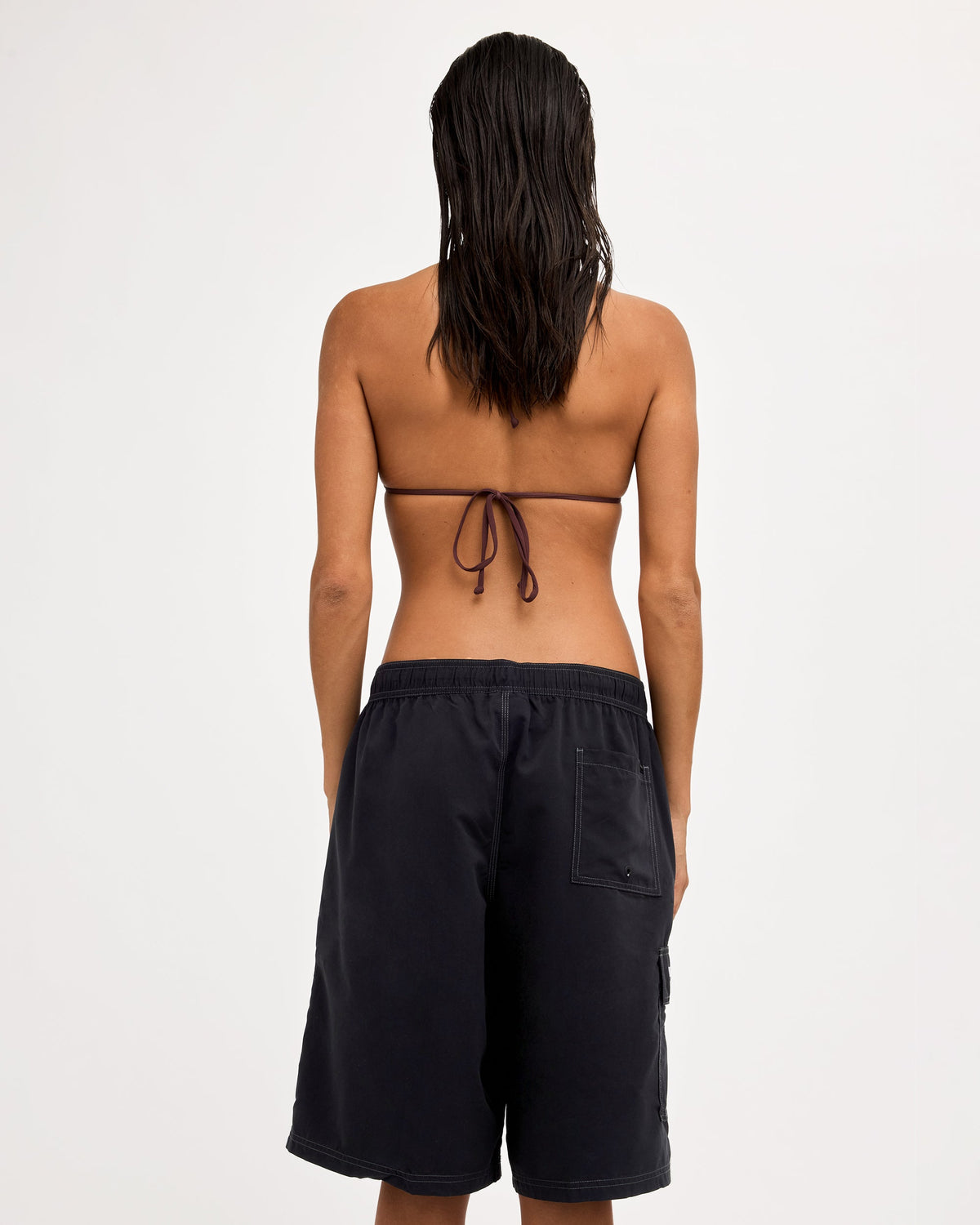 Billabong Mens Throw On 22" Boardshorts in Black