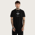 Kiss Chacey Carve Dual Curved Tee in Jet Black