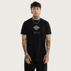 Kiss Chacey Carve Dual Curved Tee in Jet Black