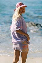 Spicy Dugong Spicy Island Tee in PURPLE in Single