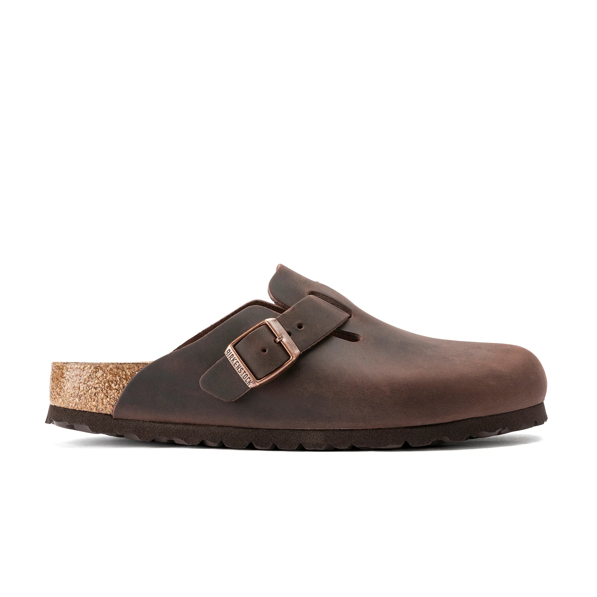 Birkenstock Boston Habana Oiled Leather Regular