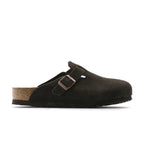 Birkenstock Boston Sfb Mocca Suede Leather Regular